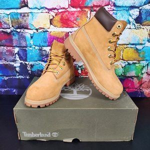 Timberland Premium Waterproof Leather Boots Size 4